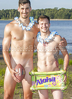 Football Nude #17: First Time Bromance! Donkey Ball Brenden Returns & Norwegian Newbie Ashton Sweat Together! by Island Studs