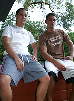 Kinky amateurs Phoenix & Jesse Cox blow each other before jacking off together by Nextdoor Buddies