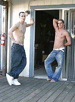 Sexy gays Brady Rey & Criss Strokes show their dicks before sucking each other by Nextdoor Buddies