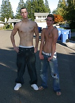 Sexy gays Brady Rey & Criss Strokes show their dicks before sucking each other by Nextdoor Buddies