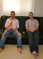 Sexy gays Brady Rey & Criss Strokes show their dicks before sucking each other by Nextdoor Buddies