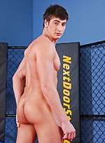 Horny gay fighters Mario Torrez and Alex Christian fuck each other in a cage by Nextdoor Buddies With Mario Torrez