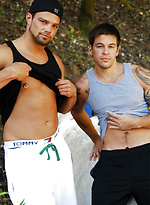 Handsome twinks Brodie & Ricky M enjoy hot oral sex while camping in the woods by Nextdoor Buddies With Brodie,Ricky M