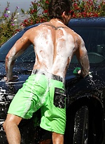 Muscular gay hunks have wild groupsex with well-endowed carwash boys by Nextdoor Buddies