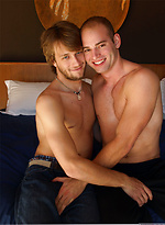 Attractive gays Josh B and Patrick Rouge taste each other's cock and fuck by Nextdoor Buddies With Patrick Rouge