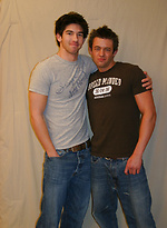 Sexy homosexuals Drake and Blake strip their clothes and pose naked by Nextdoor Buddies