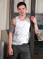 Inked gay hottie Dakota Payne screws feminine boy Alex Tate on the bed by Nextdoor Buddies With Dakota Payne