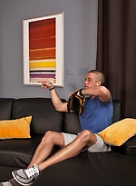 Tall gay brunette Vinny Castillo receives a great BJ from hairy Caleb Colton by Nextdoor Buddies With Vinny Castillo