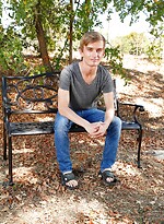 Kinky muscle man Arad Winwin fucking his skinny buddy Cody Blake on a bench in the park by Next Door Twink With Arad Winwin,Cody Blake