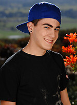 Sweet twink skater boy with sexy blue eyes Rad Mathews shows his dick and ass by Next Door Twink With Rad Mathews