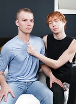 Skinny gay boy Kyle Brant and his sexy buddy Dylan Hart flip flop fuck by Next Door Twink With Kyle Brant