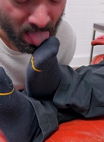 Boss Cub's Feet Worshiped by My Friends Feet