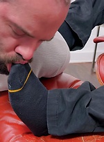 Boss Cub's Feet Worshiped by My Friends Feet