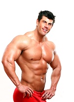 Buzz West shows his muscular body by Zeb Atlas With Zeb Atlas