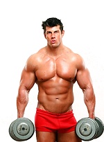 Buzz West shows his muscular body by Zeb Atlas With Zeb Atlas