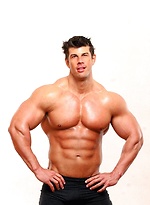 Buzz West shows his muscular body by Zeb Atlas With Zeb Atlas