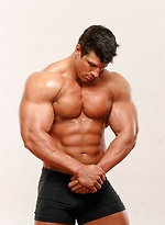 Buzz West shows his muscular body by Zeb Atlas With Zeb Atlas