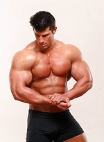 Buzz West shows his muscular body by Zeb Atlas With Zeb Atlas