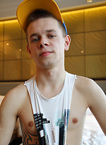 Super cute Axel Pierce - Photoshoot and fuck session with Ben by Bentley Race