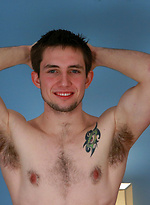 Hairy & Toned Young Straight Lad Freddie - One Hairy Hole & Uncut Cock Fires Like a Missile! by English Lads