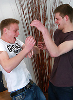 Straight Lad Action with Jack fucking Chris Roughly Til he Gushes a Massive Load! by English Lads