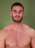 Muscular & Hairy Straight Personal Trainer Tom stripping by English Lads