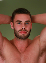 Muscular & Hairy Straight Personal Trainer Tom stripping by English Lads