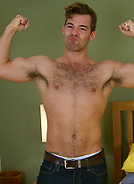 Straight Hairy Travis Shows off His Muscular & Ripped Body & Ultra Hard Uncut Cock! by English Lads
