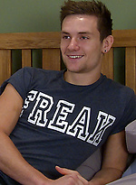 Hunky Straight Joel Shows Off His Thick Uncut Cock & Muscular Body by English Lads