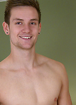 Hunky Straight Joel Shows Off His Thick Uncut Cock & Muscular Body by English Lads