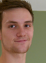 Hunky Straight Joel Shows Off His Thick Uncut Cock & Muscular Body by English Lads