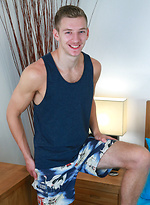 Tall & Blond Ultra Ripped Young Str8 Pup Andrew gets his 1st Manhandling, Ending Massively! by English Lads