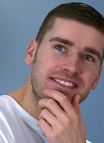 Straight & Hairy - Mike Shows off his Very Hard Uncut Cock & Hairy Hole! by English Lads