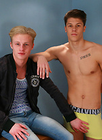 Straight mates Jayden & Ben stripping by English Lads