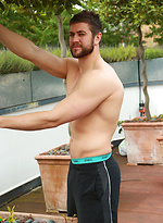 Muscular Straight Lad Cory gets his 1st Man Blow Job & Squirts for England! by English Lads
