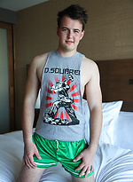 Aussie boy Jack Rylie  - First time naked on camera by Bentley Race