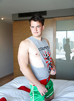 Aussie boy Jack Rylie  - First time naked on camera by Bentley Race