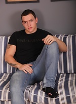Jimmy Powers spreads his hairy ass wide apart. by BF Collection