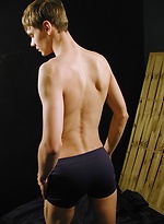 Adam Dobbs flashes his chiseled abs and hard cock. by BF Collection