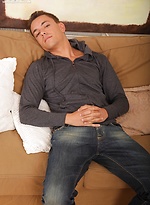 Carl Frost busts a massive nut onto his chest. by BF Collection