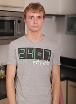 Smooth twink Jackson Madden busts nut on kitchen counter. by BF Collection