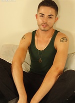 Sexy tattooed guy Turk Melrose jerking off. by BF Collection