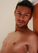 Latin twink Jesiel Alvardo stroking his hard cock. by BF Collection