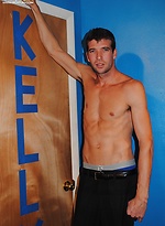 Fit guy Kelly O'Connell jerks off after his workout. by BF Collection