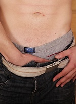 College boy Jace spreads his hairy asshole. by BF Collection