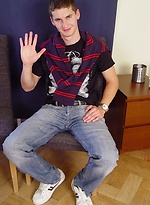 Cute twink Jacob is proud of his hard cock. by BF Collection