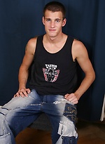 College boy Marc exposes his hairy ass before masturbating. by BF Collection