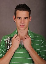 Cute boy Ricky West pulls out his beautiful uncut cock. by BF Collection