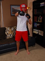 Jamie Aero masturbating after UFC practice. by BF Collection