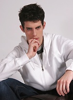 Cute twink Daniel masturbates on a bean bag chair. by BF Collection